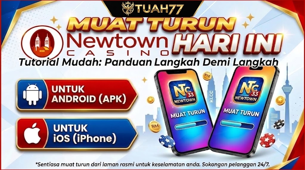 Newtown: Tutorial Mudah Muat Turun Newtown Hari Ini